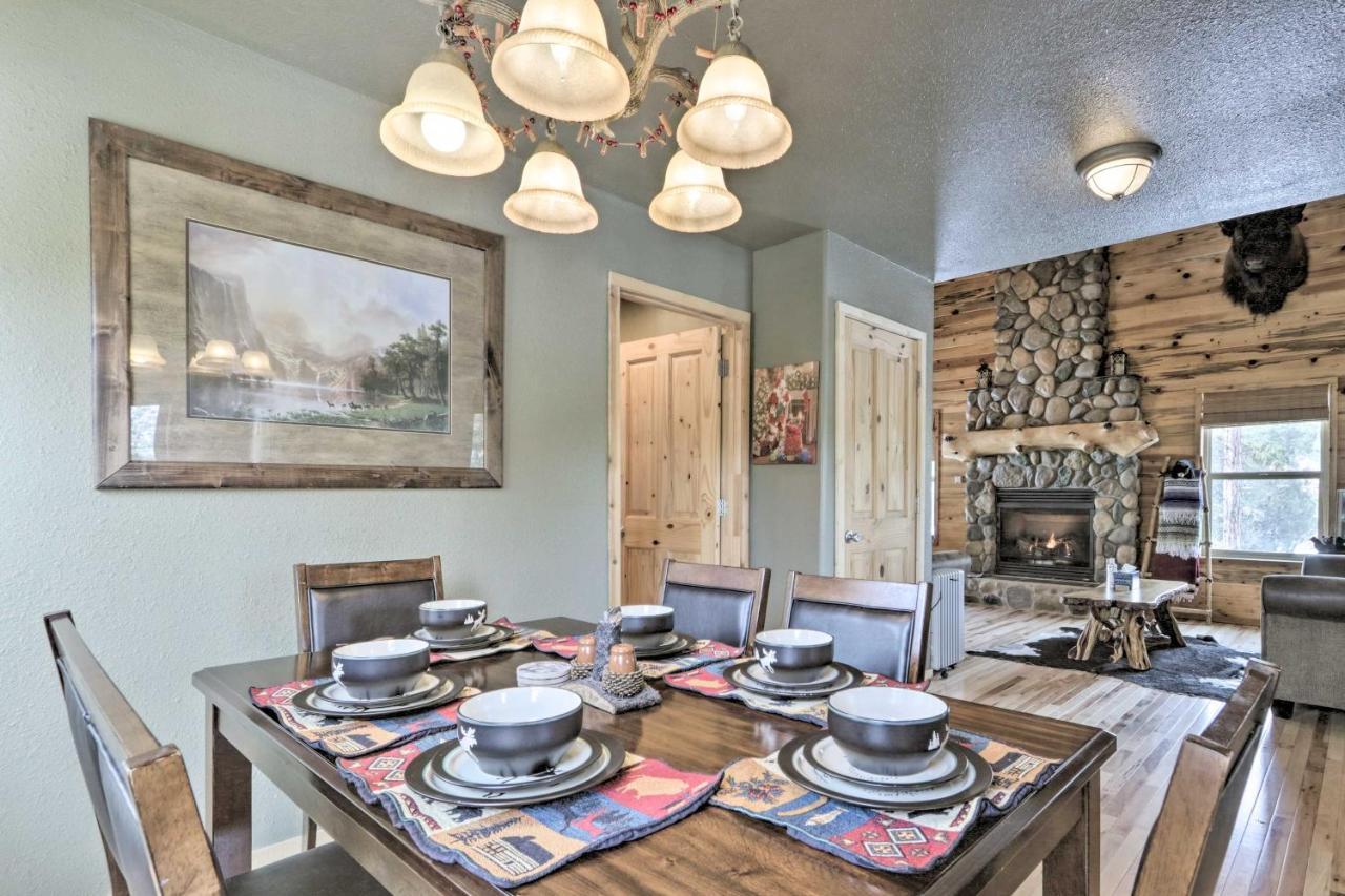 Cozy Heber-Overgaard Cabin With Fire Pit, Game Room! Екстериор снимка
